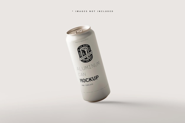 Soda o Beer Can Mockup