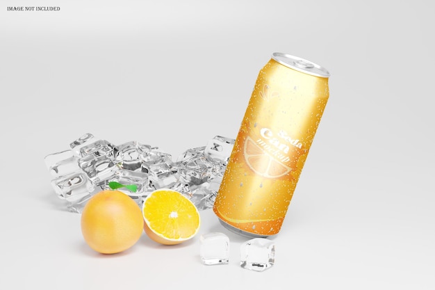 Soda pode maquete