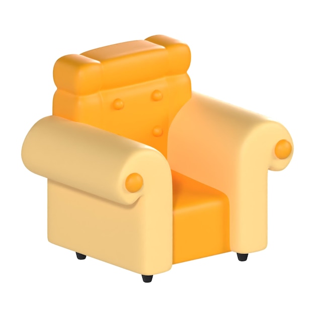 Sofa 3D Illustration