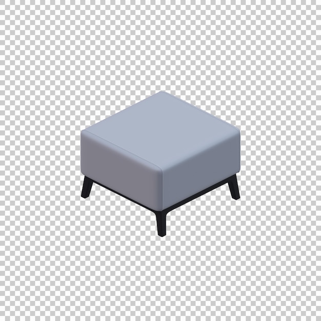 Sofa 3D-Render-Designelement 01