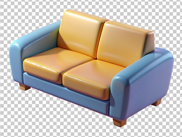 PSD sofá de confort de lujo