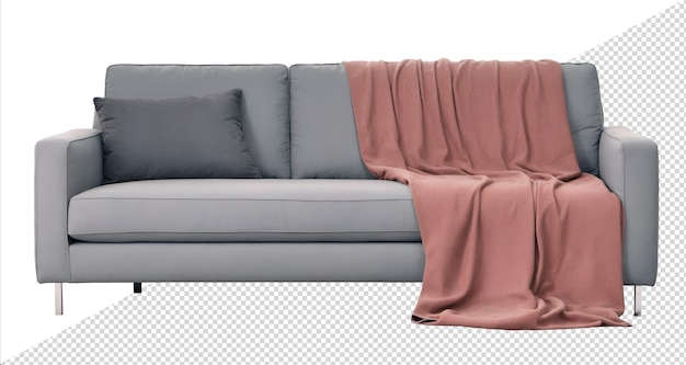 sofá isolado de móveis sofá em fundo branco