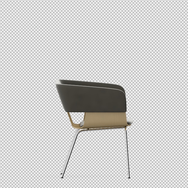 Sofá isométrico 3D Render