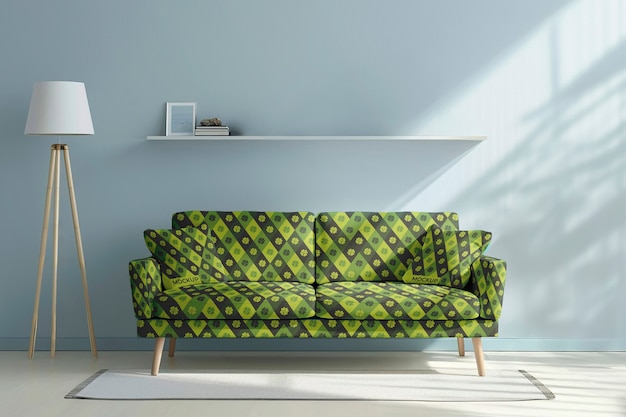 PSD sofa-polsterungs-mockup-design