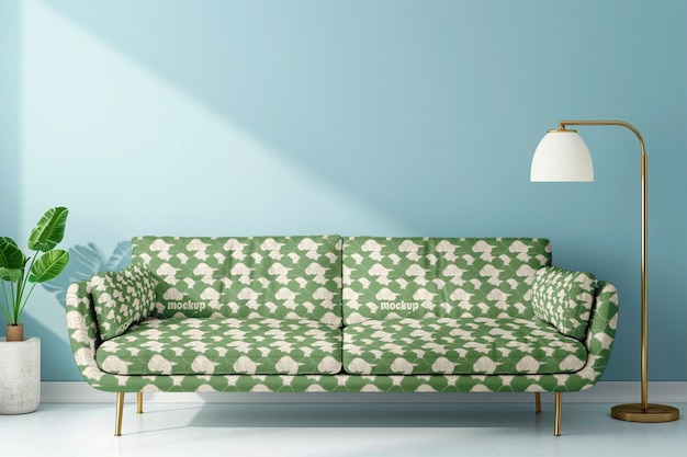 PSD sofa-polsterungs-mockup-design