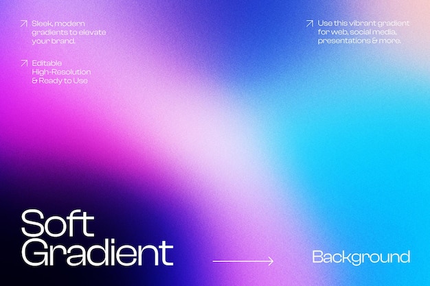 Soft Gradient Background for Branding and Presentations