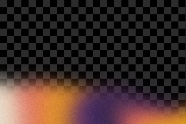 Soft Gradient Noise Texture with Orange Purple Haze on Transparent Background Abstract Design PNG