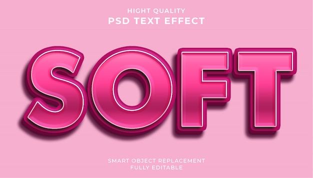 Soft-Text-Effekt