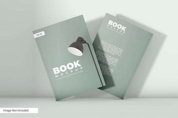 Softcover buch mockup design