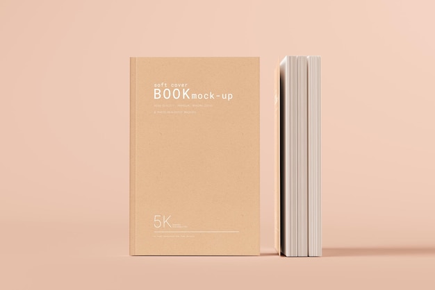 Softcover-Buch-Mockup-Szene