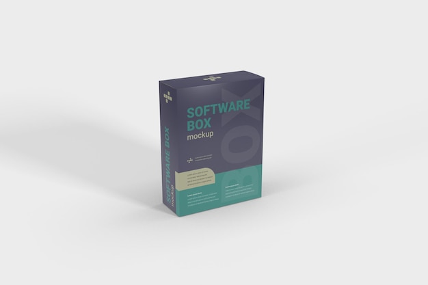 Software-box-mockup 3d-rendering