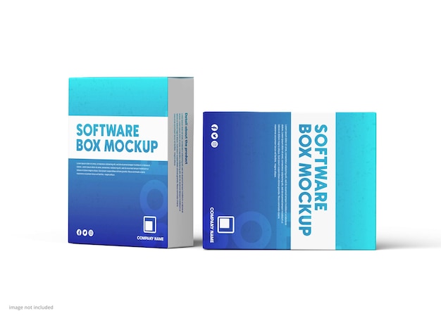 Software Box Mockup