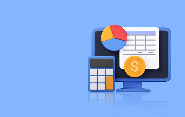 PSD software de contabilidade gestão financeira e análise de negócios calcular o orçamento