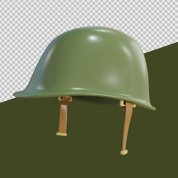 Soldatenhelm 3d militär illustrationen