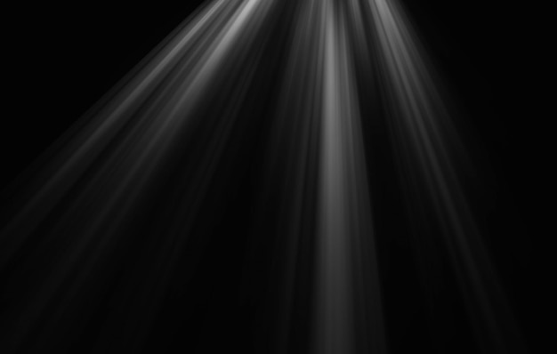 Le soleil libre sur un fond transparent