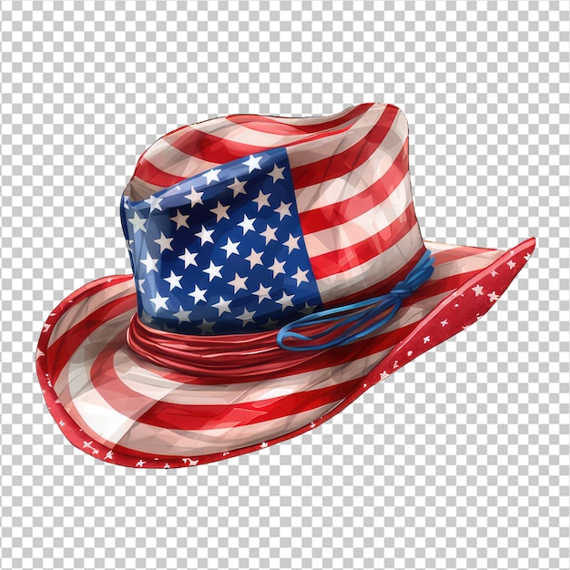 El sombrero americano del tío sam en formato png