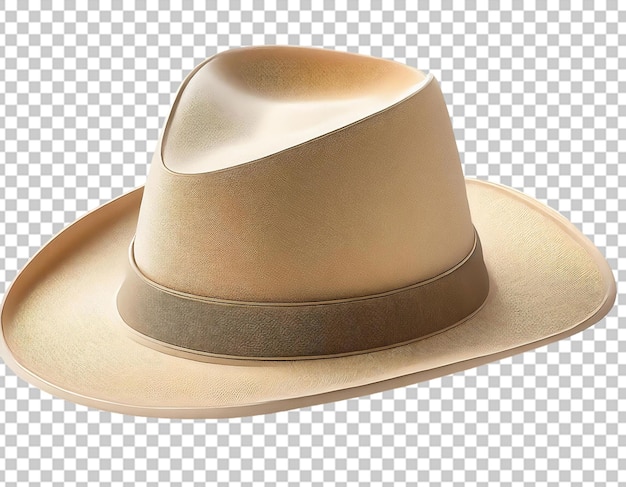 Sombrero beige en 3D