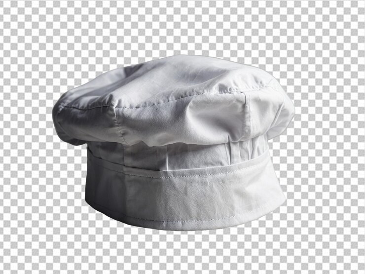Sombrero de chef sobre un fondo transparente PNG