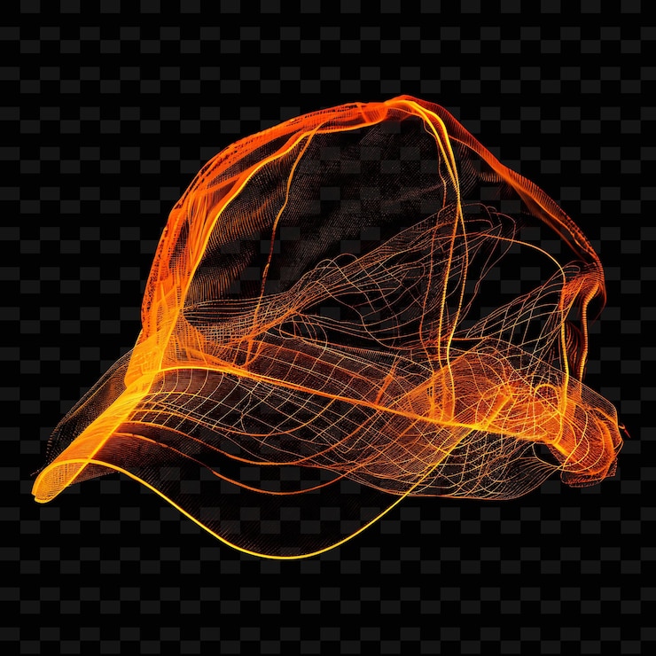 PSD un sombrero con un fuego en él que dice quot fuego quot