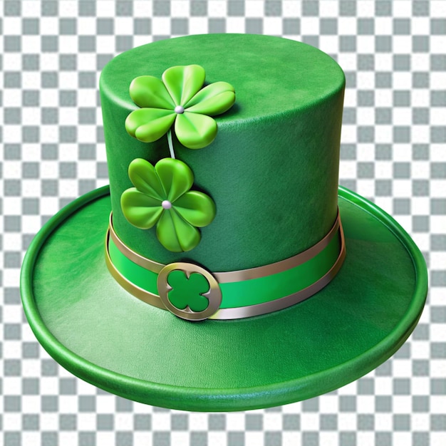 Sombrero de leprechaun con trébol