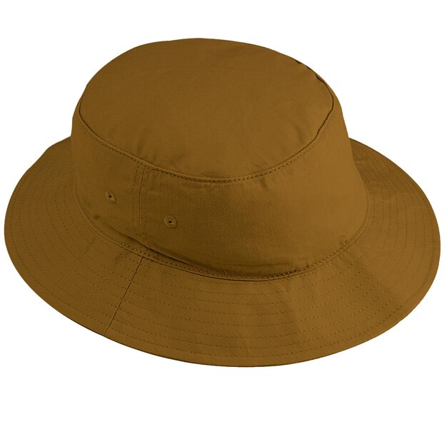 un sombrero marrón con una banda marrón en él