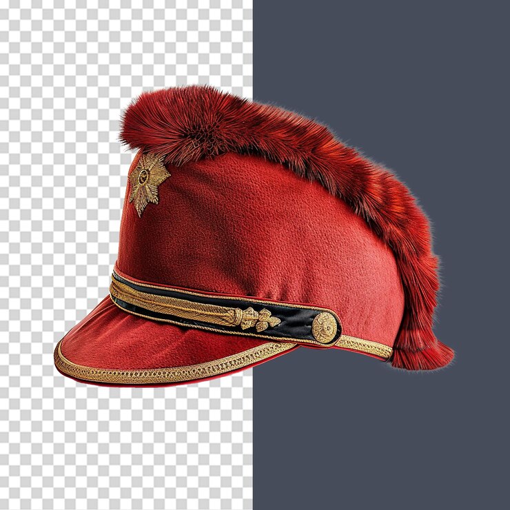 PSD sombrero napoleónico png aislado en fondo transparente