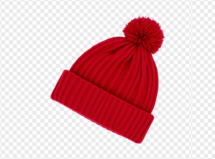 PSD un sombrero rojo con un sombreiro rojo en un fondo transparente