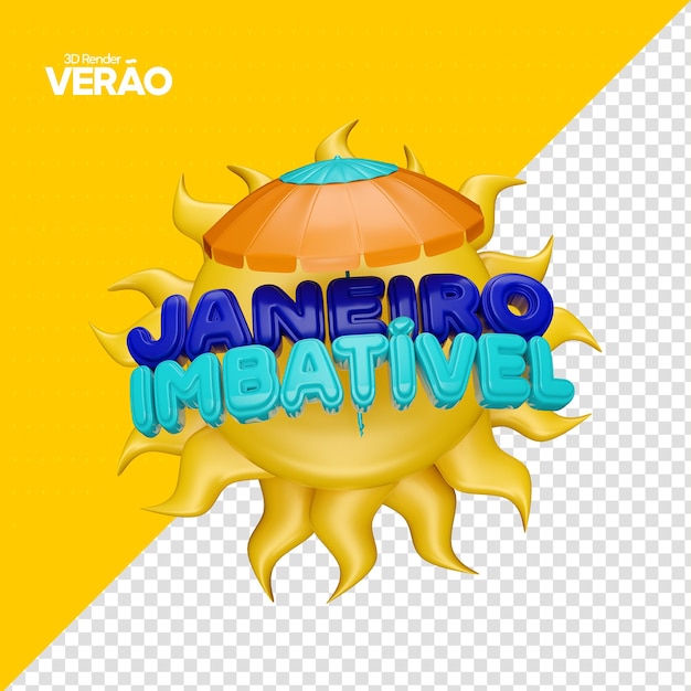 Sommer der Angebote Label in brasilianischem Portugiesisch