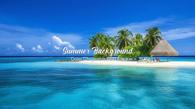 Sommerzeit am Strand