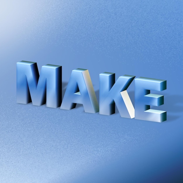 Estas son palabras de hielo en 3D bellamente diseñadas que puede usar en el diseño web o en cualquier lugar que desee