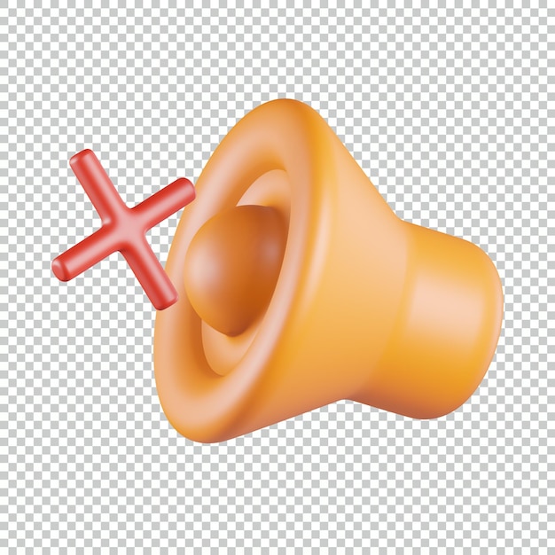 PSD sonido 3d icono