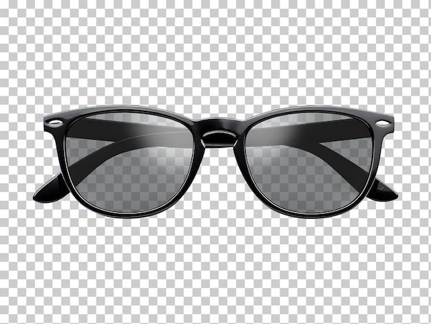 Sonnenbrille ein Paar Sonnenbrillen schwarze Sonnenbriller png Clipart isoliert auf einem transparenten Hintergrund
