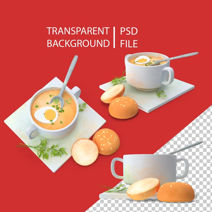 PSD sopa png