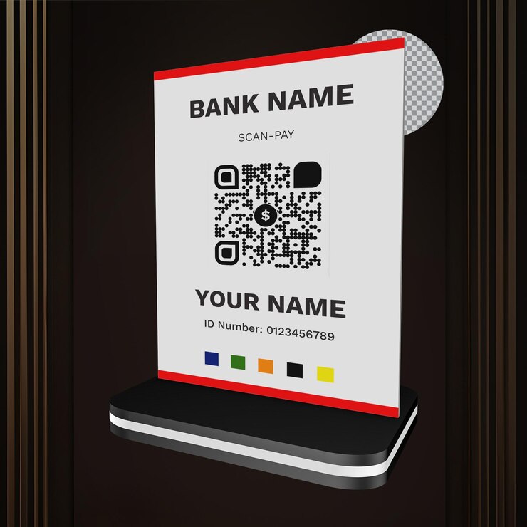 PSD el soporte de código qr