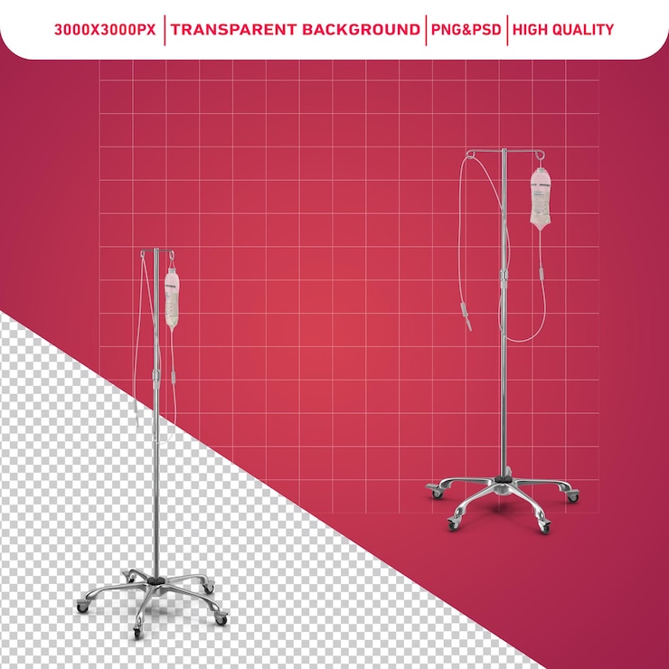 PSD el soporte médico de iv del hospital, el soporte de goteo de iv del poste, el soporte intravenoso, el soporte iv ajustable, el soporte inoxidable