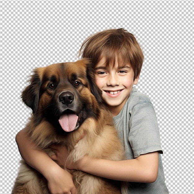 sorriso felice bambini e cane