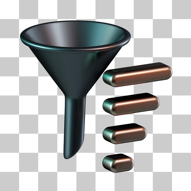 PSD sort text descending order 3d icon