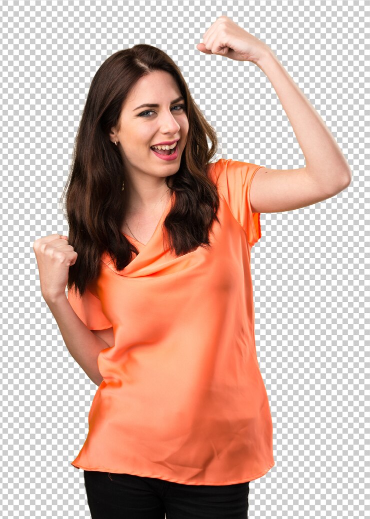PSD sorte menina linda
