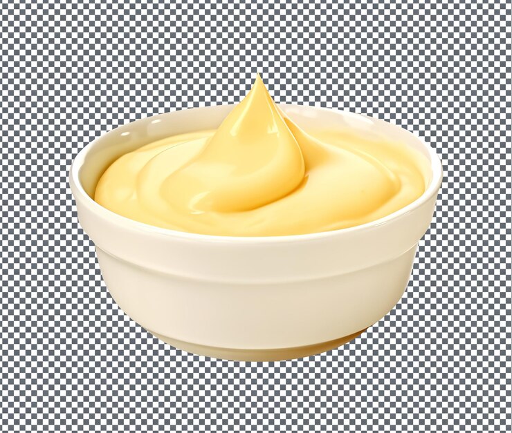 PSD soummy beer cheese sauce isolée sur un fond transparent