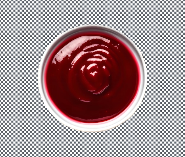 Soummy Berry Coulis isolado em fundo transparente