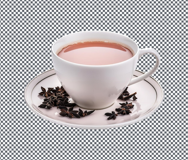 Soummy English Breakfast Tee isoliert auf durchsichtigem Hintergrund