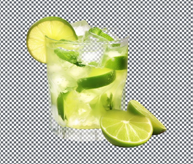 Soummy Hot Caipirinha isolado em fundo transparente