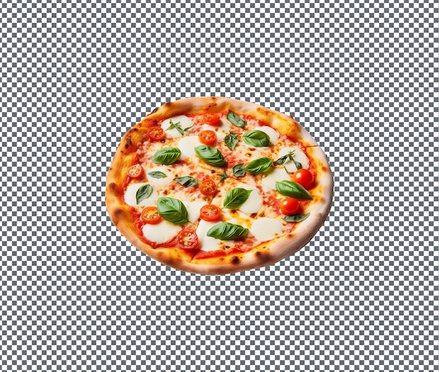 Soummy Margherita Pizza_isolato su sfondo trasparente