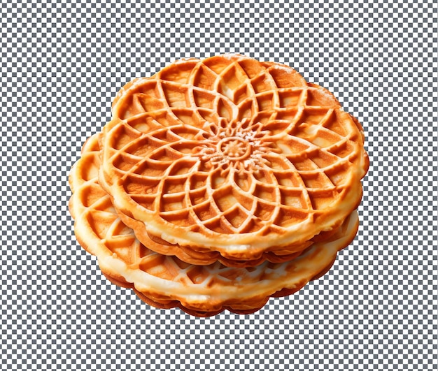 PSD soummy pizzelle italiano isolado em fundo transparente