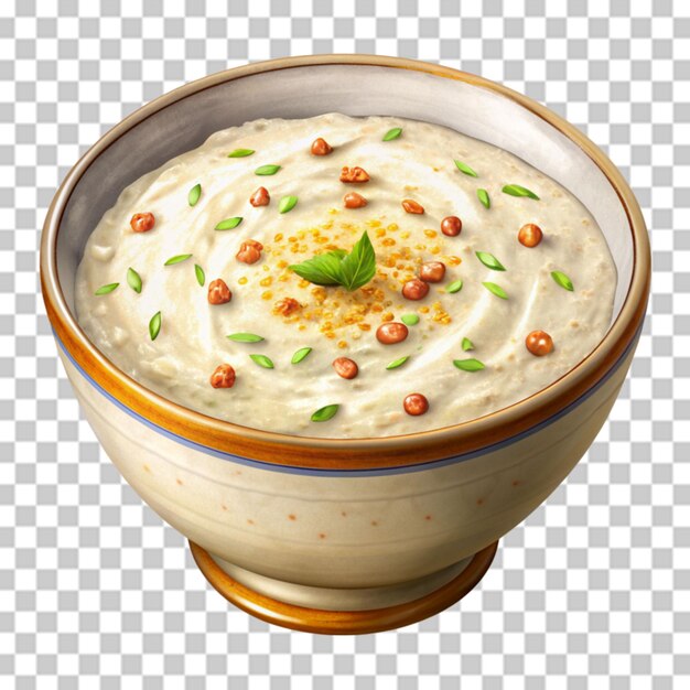 PSD soupe de maïs isolée dans un bol blanc