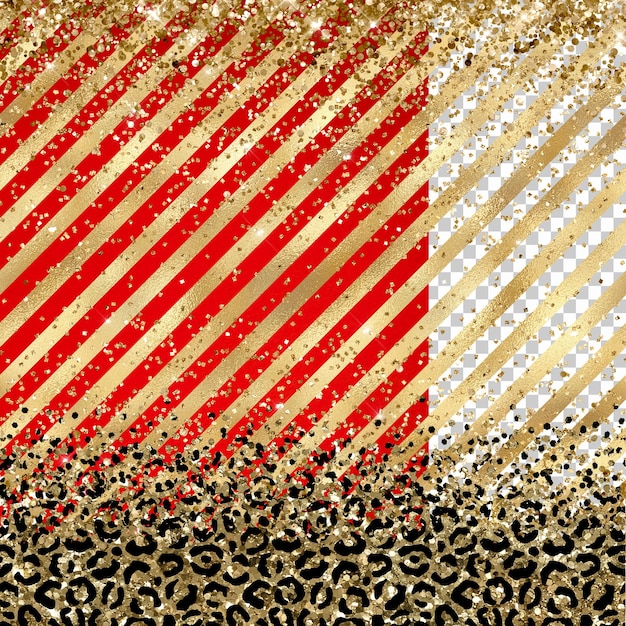 Sovrapposizioni di motivi dorati Glitter carta digitale Glitter senza cuciture Sfondo glitter