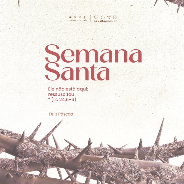 soziale Medien Semana Santa