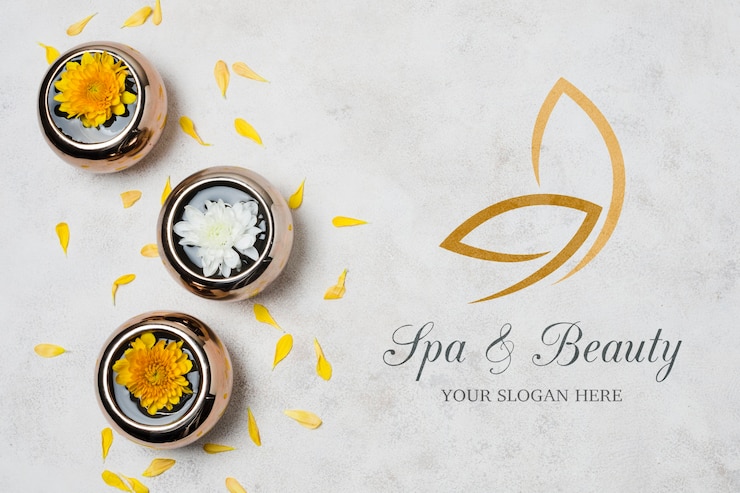 PSD spa and beauty salon template