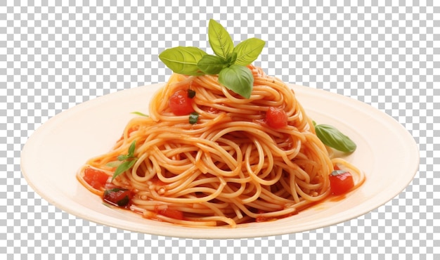 PSD spaghetti isolé sur fond transparent