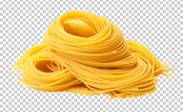 PSD des spaghettis isolés sur un fond transparent